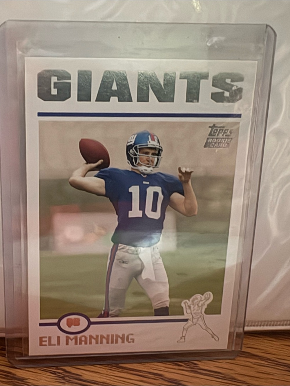 Topps Eli Manning Rookie Card